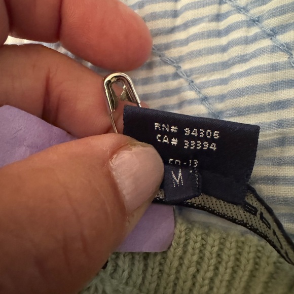 Polo by Ralph Lauren Mint Green Crewneck Sweater - Picture 8 of 10